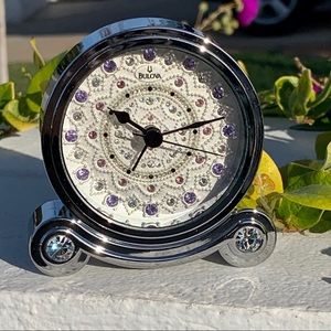 ⏰ Bulova Boudoir Timepiece w/ Swarovski Crystals